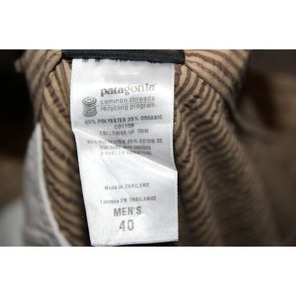 Bundle Lot of 3 Patagonia Thrift Shorts Plaid Striped Flat Front Men's Size 40 - Picture 16 of 16